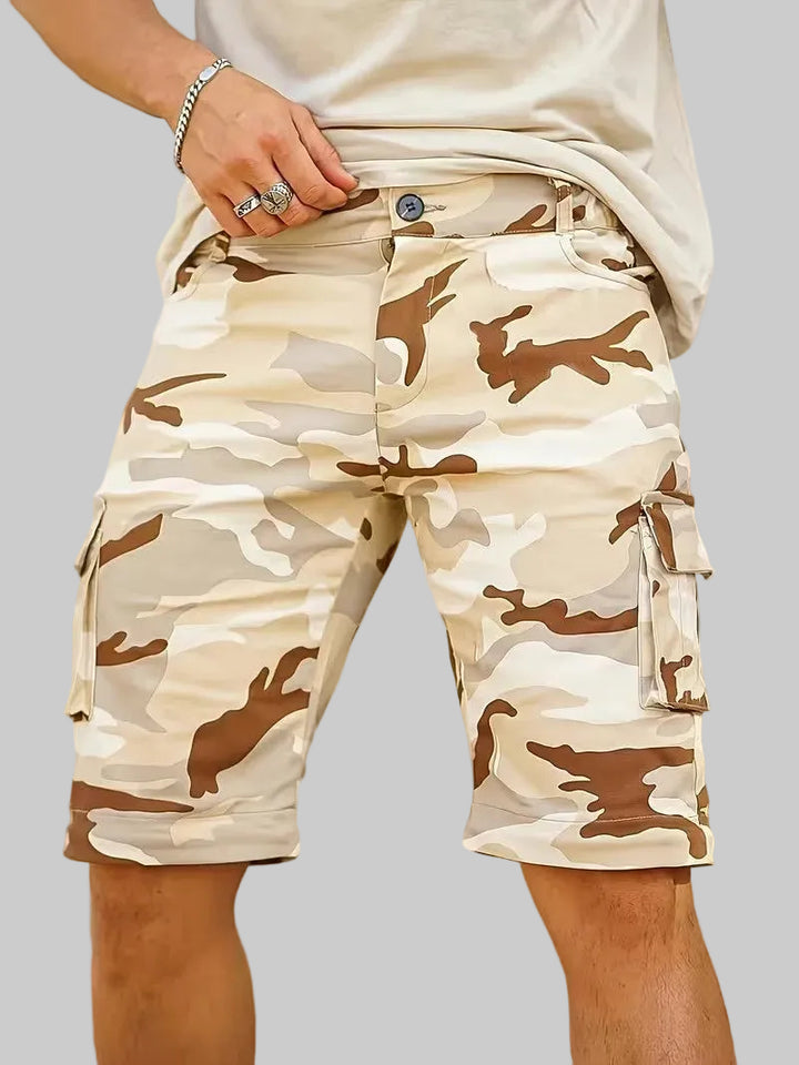 Męskie Szorty Cargo Moro
