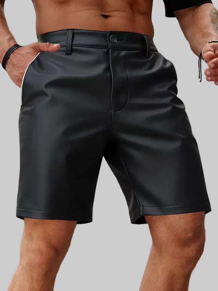 Męskie Szorty Z Kieszeniami Z Kontrastowym Obszyciem