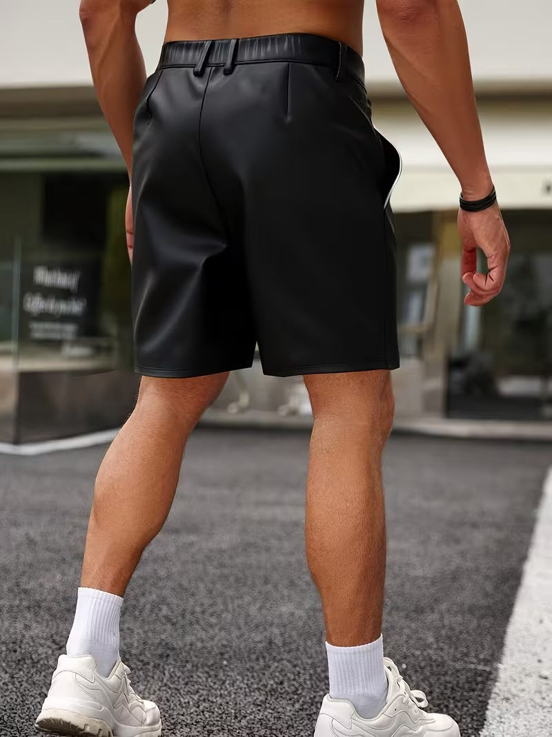 Męskie Szorty Z Kieszeniami Z Kontrastowym Obszyciem