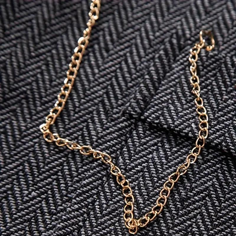 Męska kamizelka z klapami i zapięciem na guziki